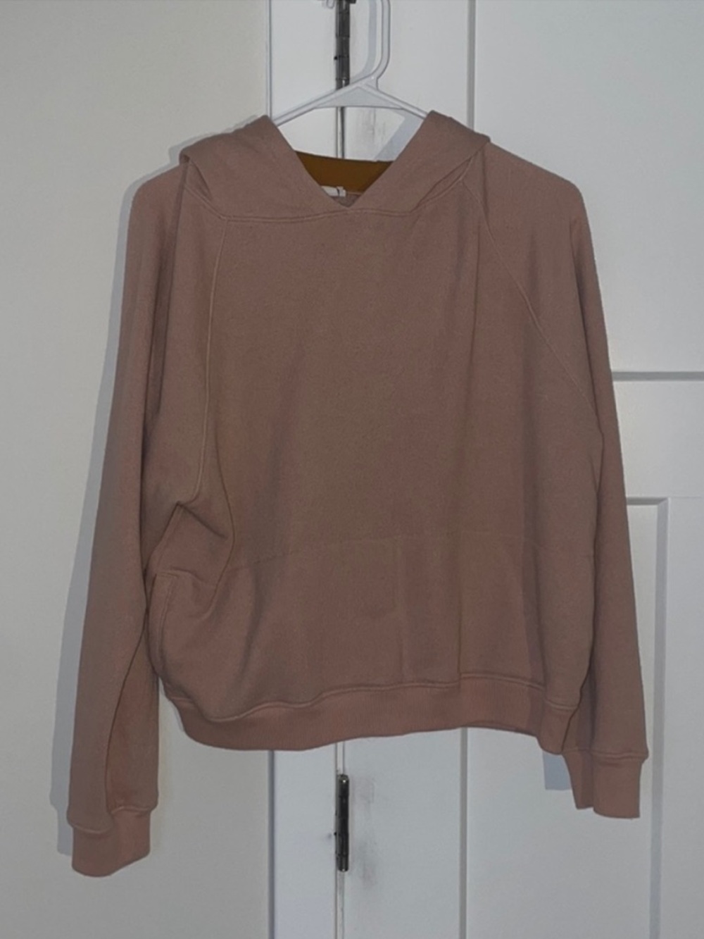Out From Under Women's Dusty Rose Hooded Pullover Sweatshirt